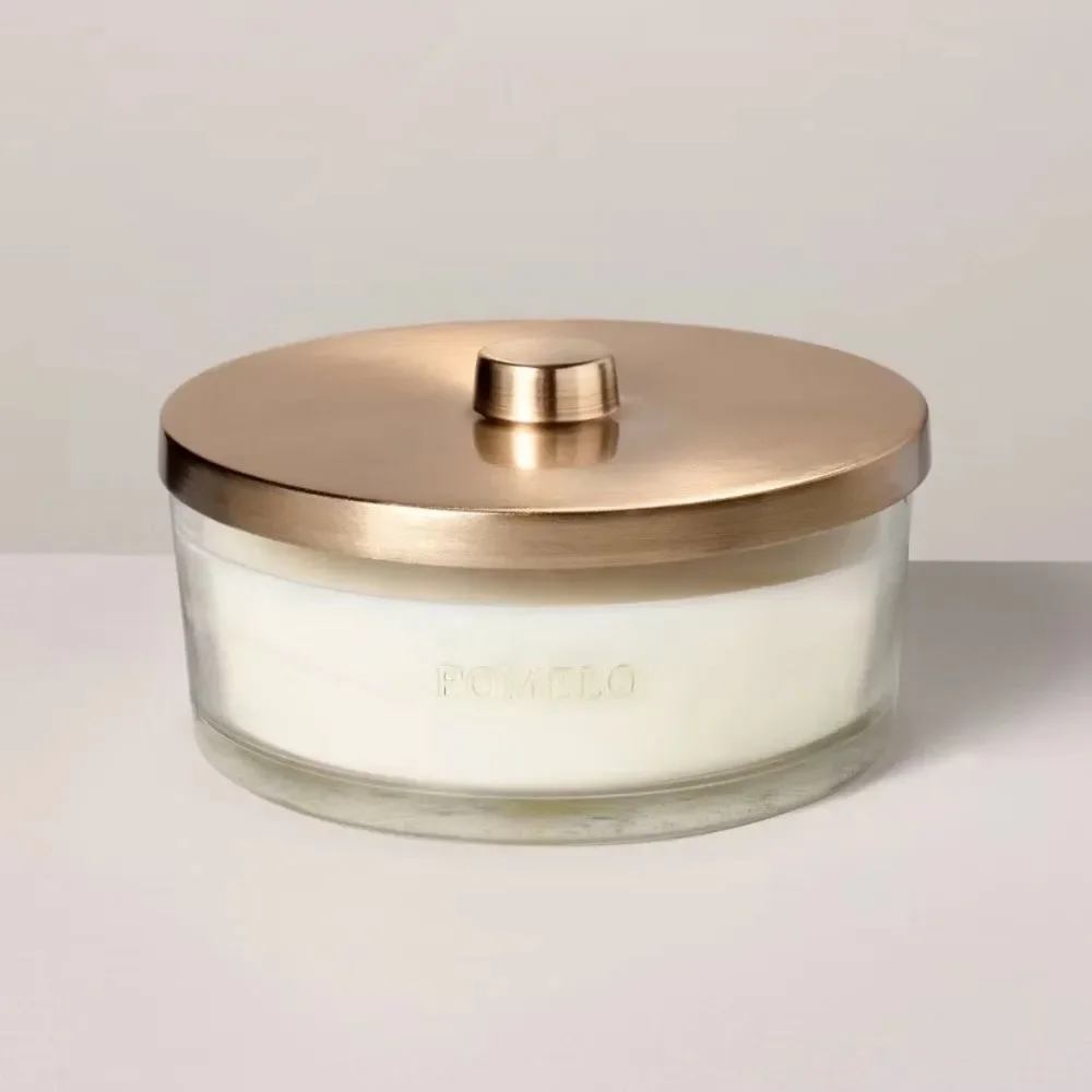 Hearth & Hand Pomelo Candle with Gold Lid